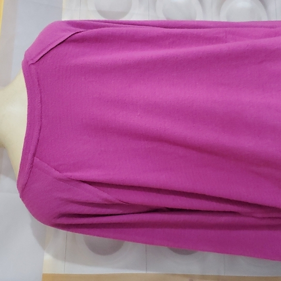 NWT Wildfox Haley Brushed Top V-neck Pink Pullover top Size XXL - Picture 6 of 8